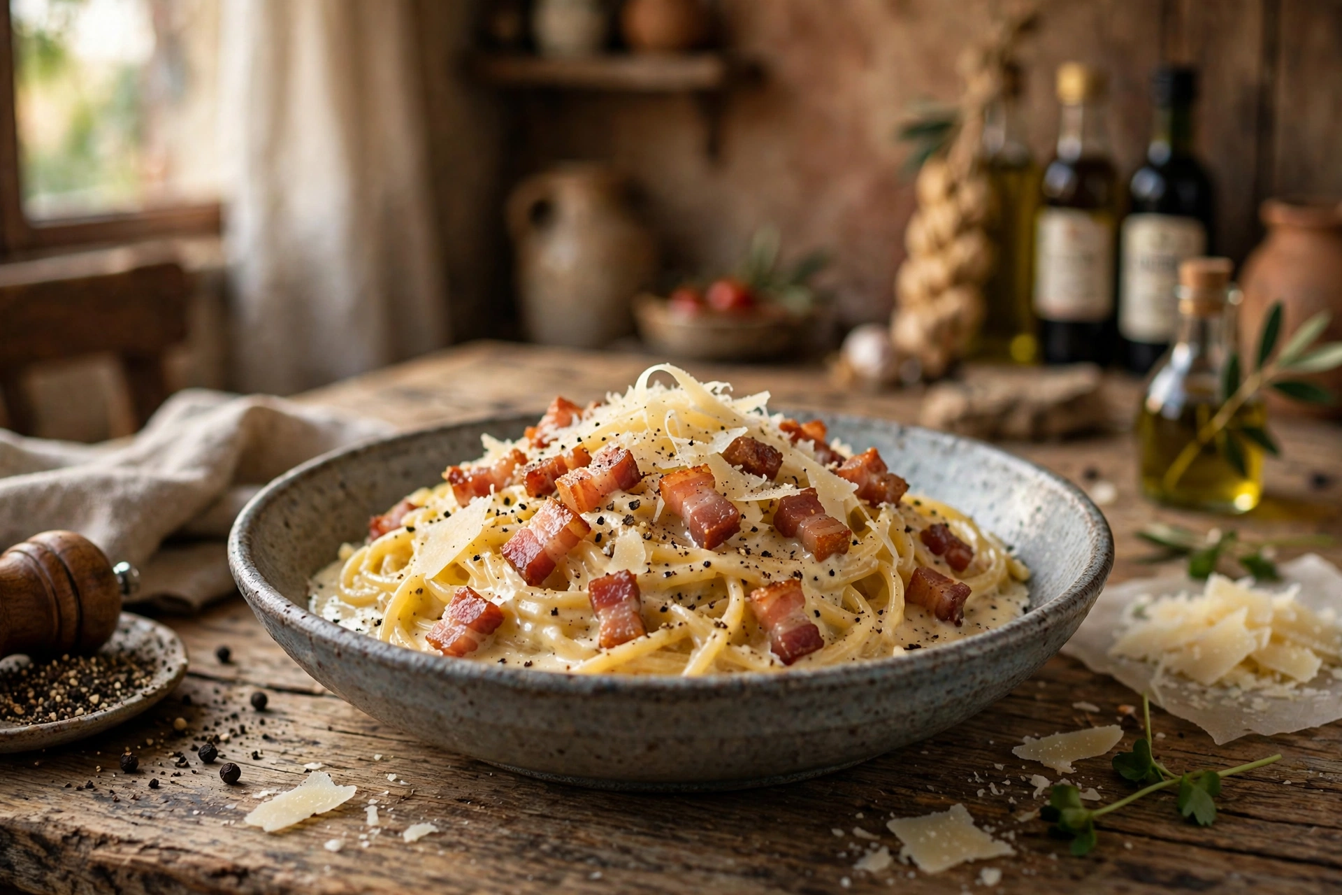 Spaghetti carbonara